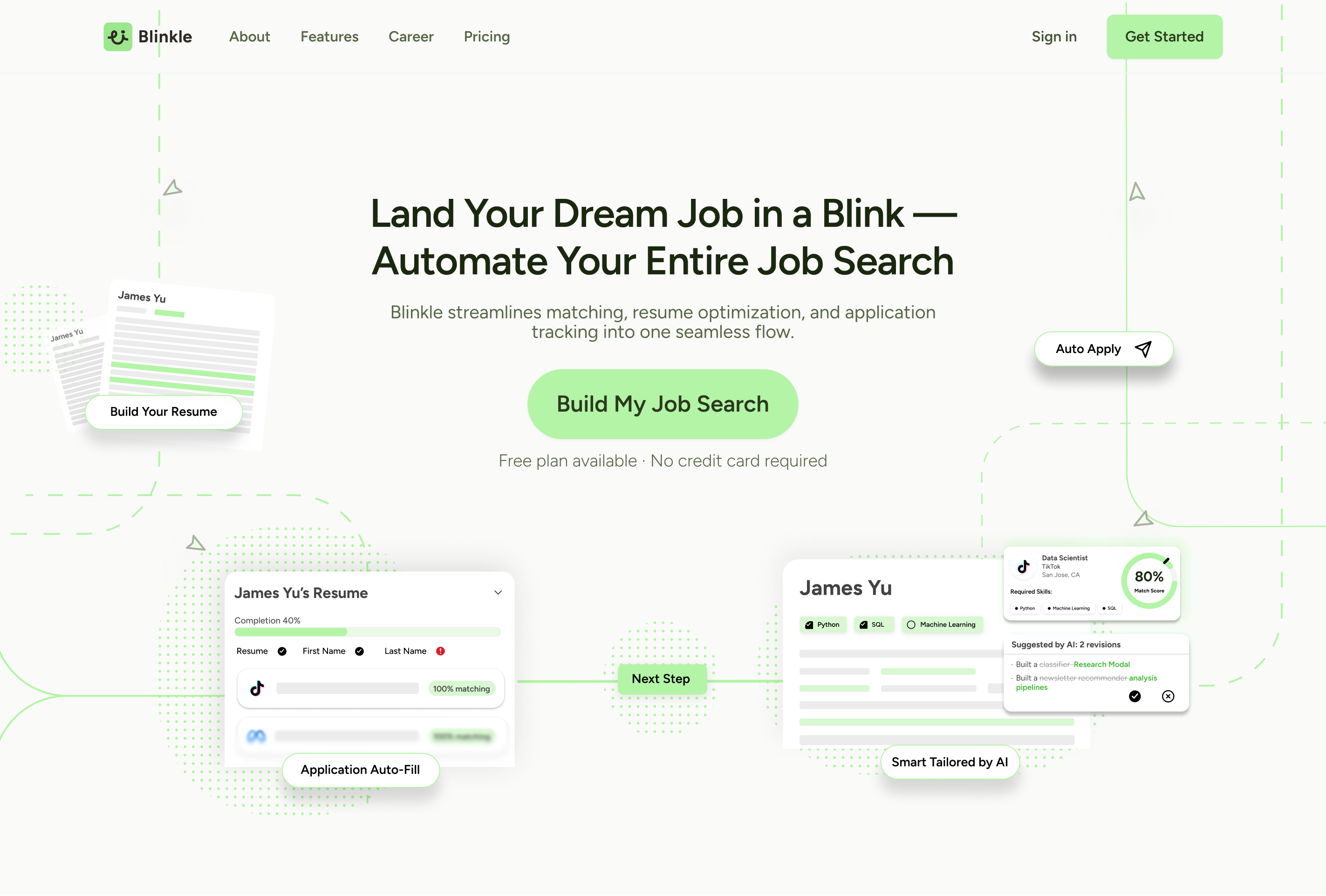Home page redesign